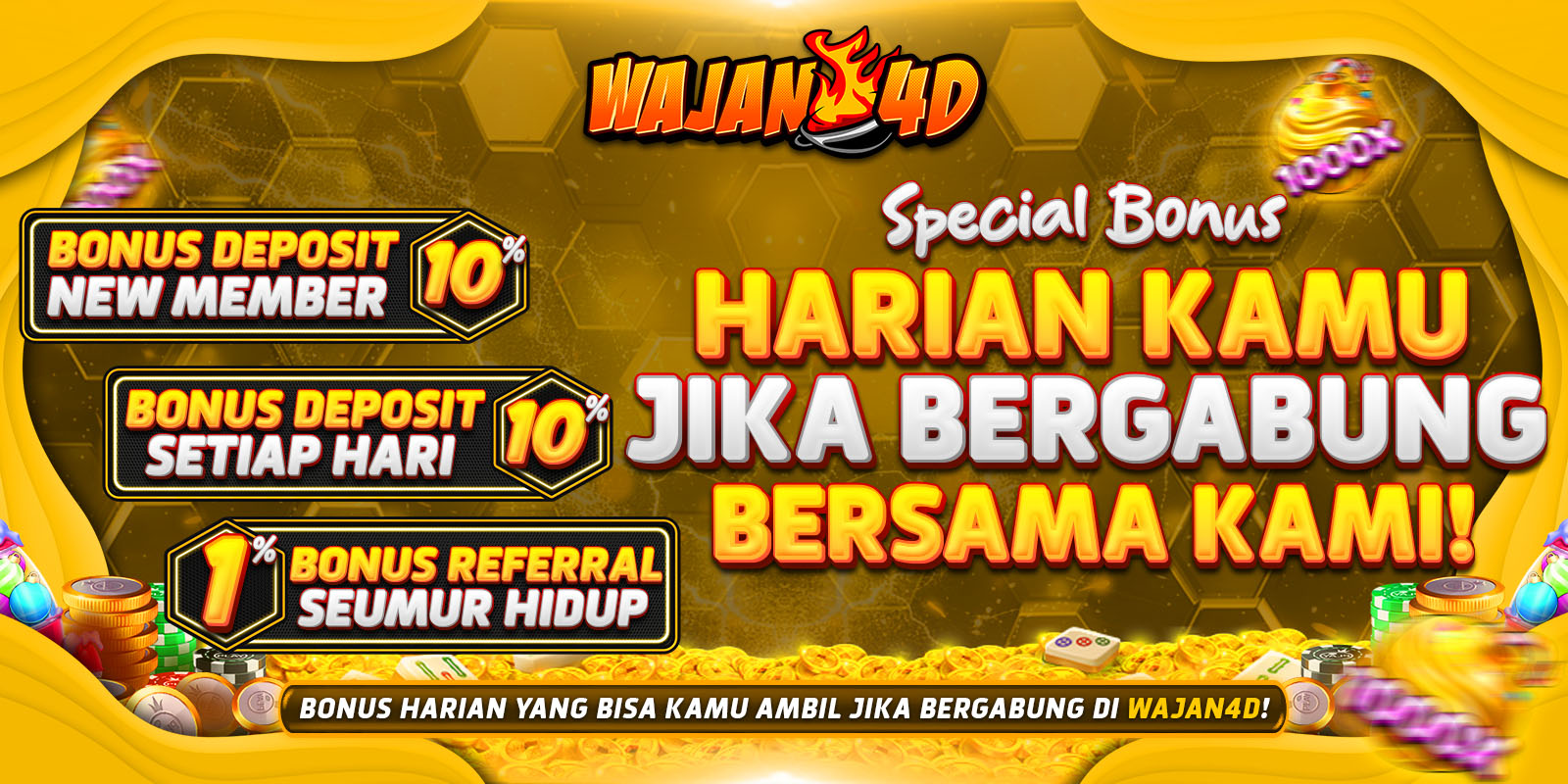 WAJAN4D - Link Login Alternatif Game Slot Online Sepanjang Masa